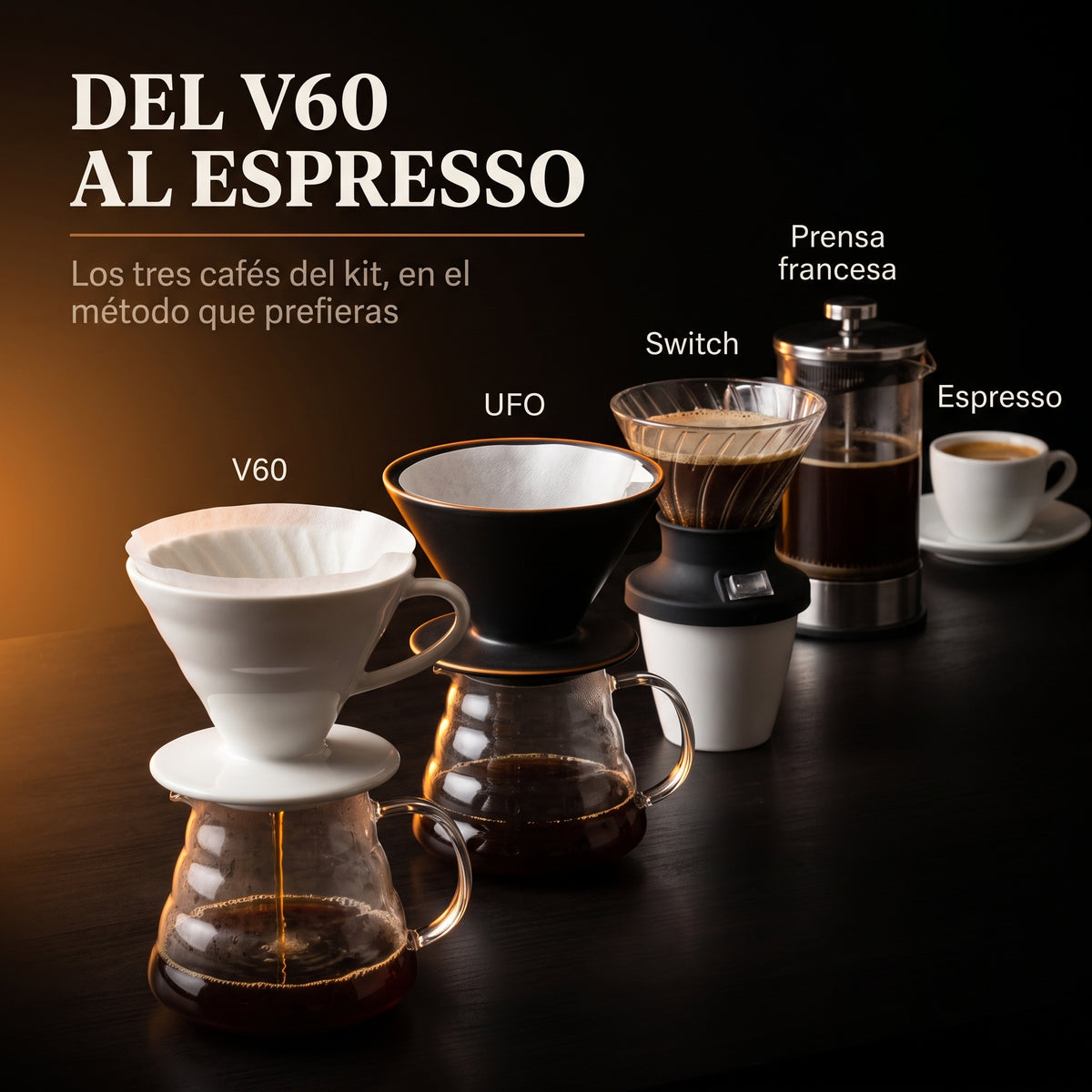 Kit Exclusivos - 3 cafés impresionantes