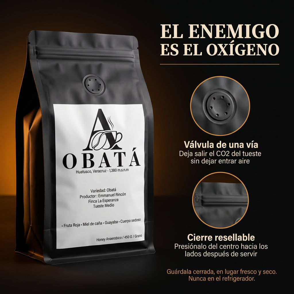 Obatá Honey Anaeróbico Experimental - Finca La Esperanza
