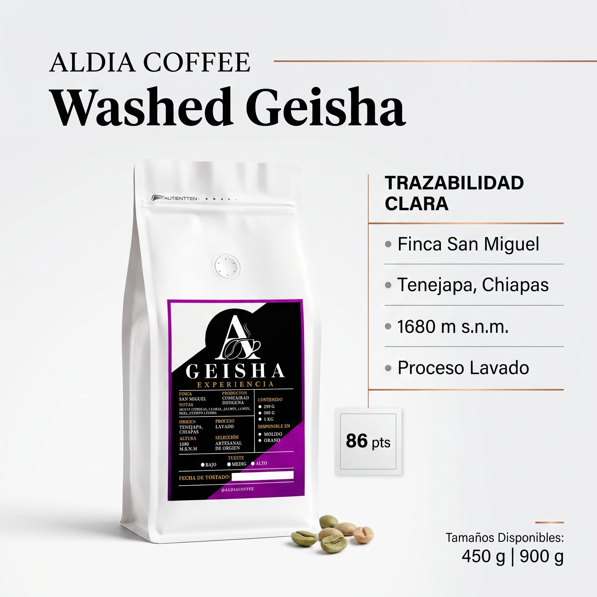 Washed GEISHA - Finca San Miguel