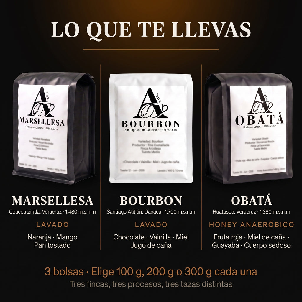 Kit Exclusivos - 3 cafés impresionantes