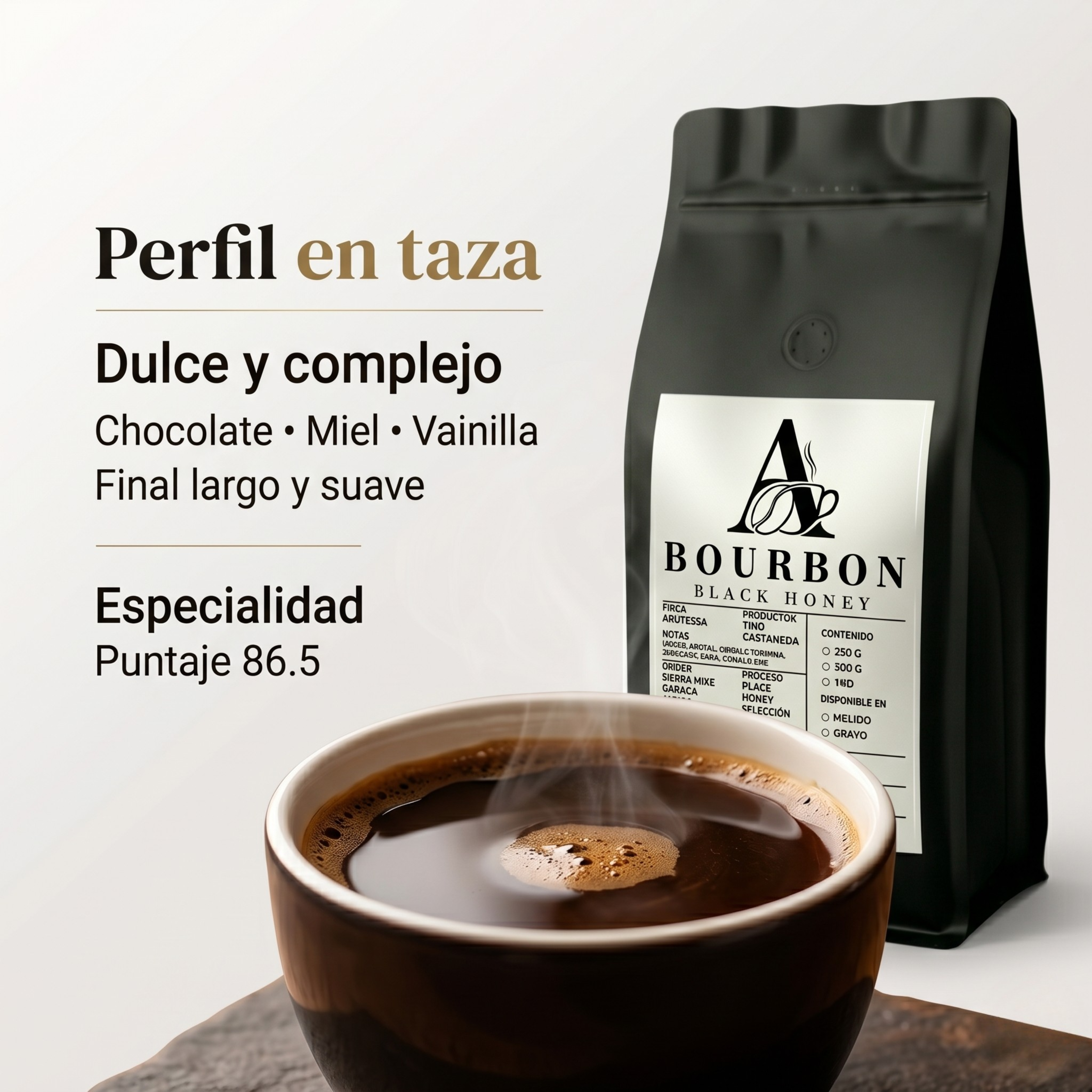 Bourbon Black Honey - Finca Arcotesa