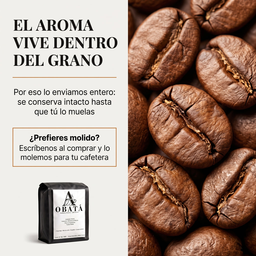Obatá Honey Anaeróbico Experimental - Finca La Esperanza