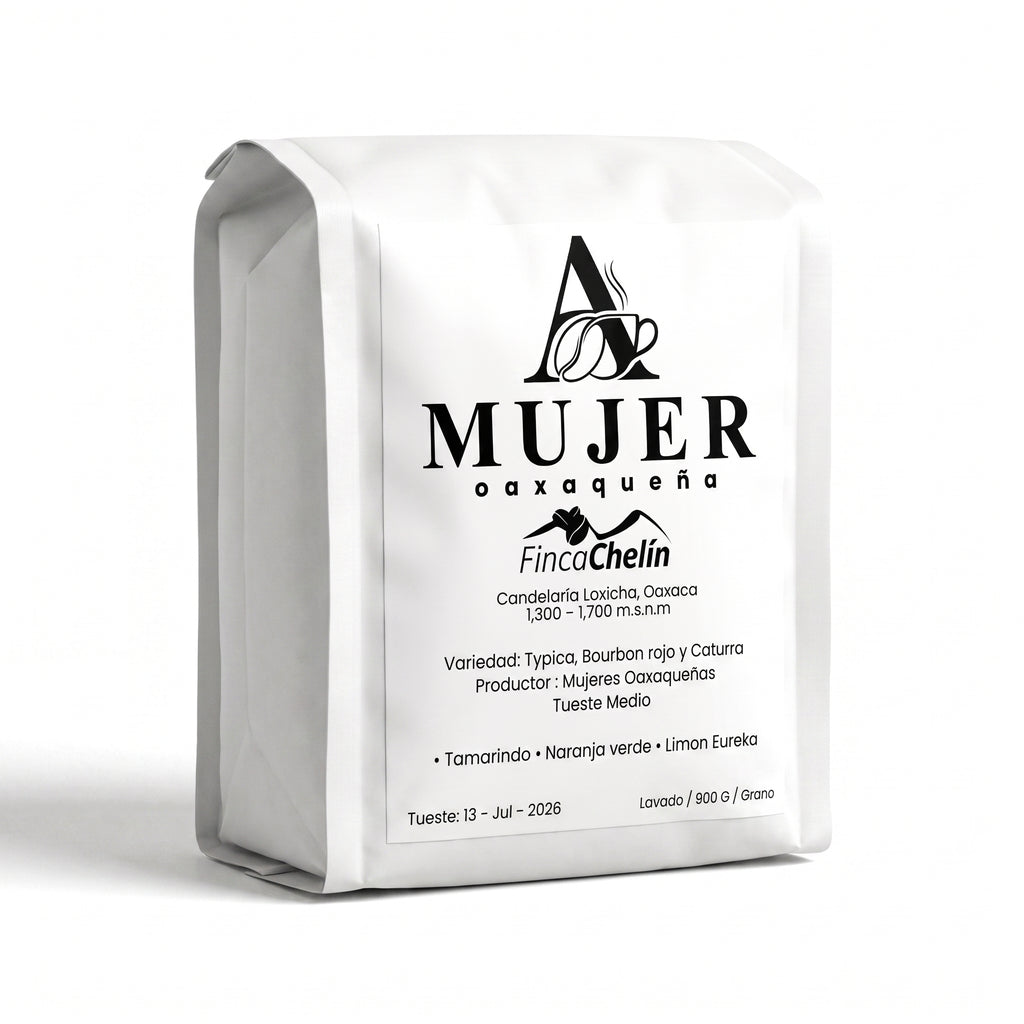 Washed - Typica, Bourbon Rojo y Caturra - Manos de Mujer Oaxaqueña