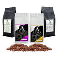 Kit 4 Cafés — Geisha, Yellow Honey, Red Honey y Bourbon Lavado — Aldia Coffee
